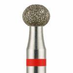 fresa carburo uñas NailsUp roja 2.1mm limado preciso manicura