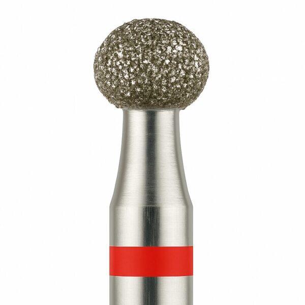 fresa carburo uñas NailsUp roja 2.1mm limado preciso manicura