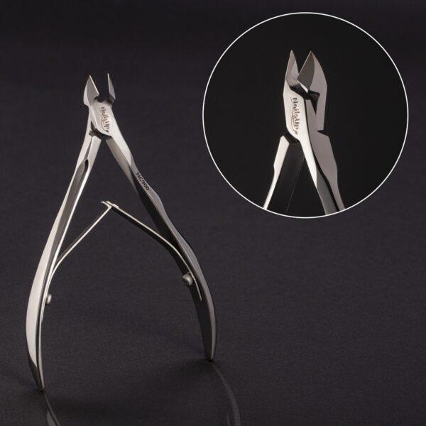 Alicates de manicura y pedicura de acero inoxidable NailsUp, 8 mm, NC900