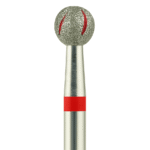 Punta de Fresa Profesionala NailsUp Carburo Bola Roja 3.1mm