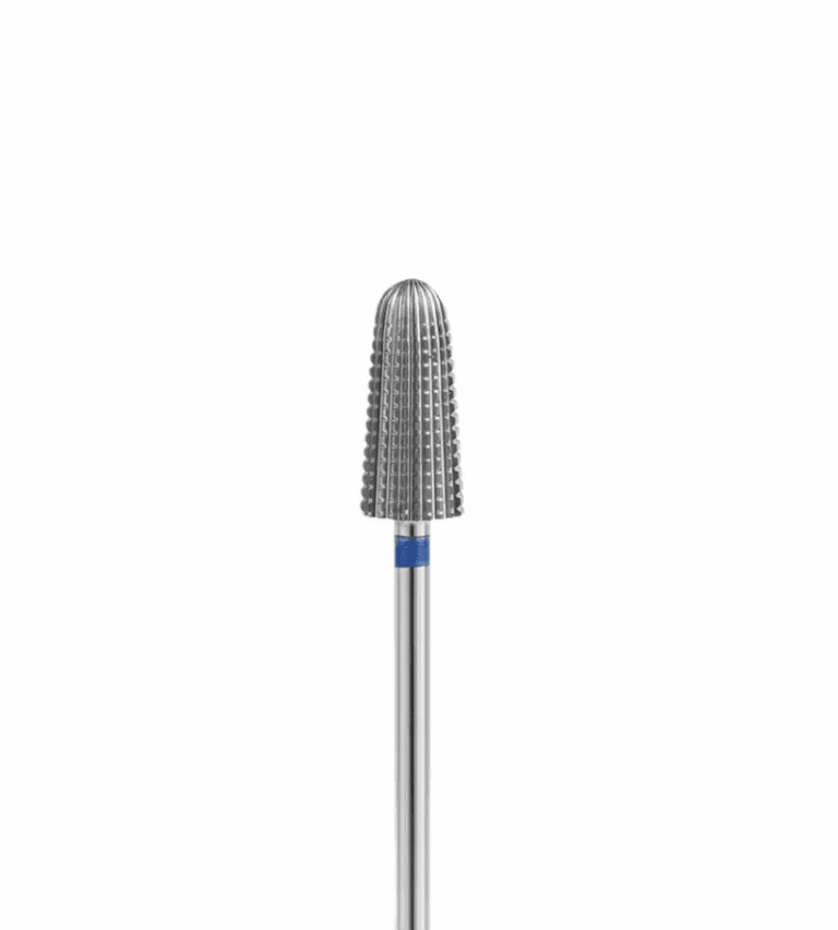 fresa carburo azul 40mm NailsUp retirada gel controlada manicura profesional