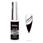 delineador gel uñas NailsUp LX09 negro líneas finas nail art diseño profesional