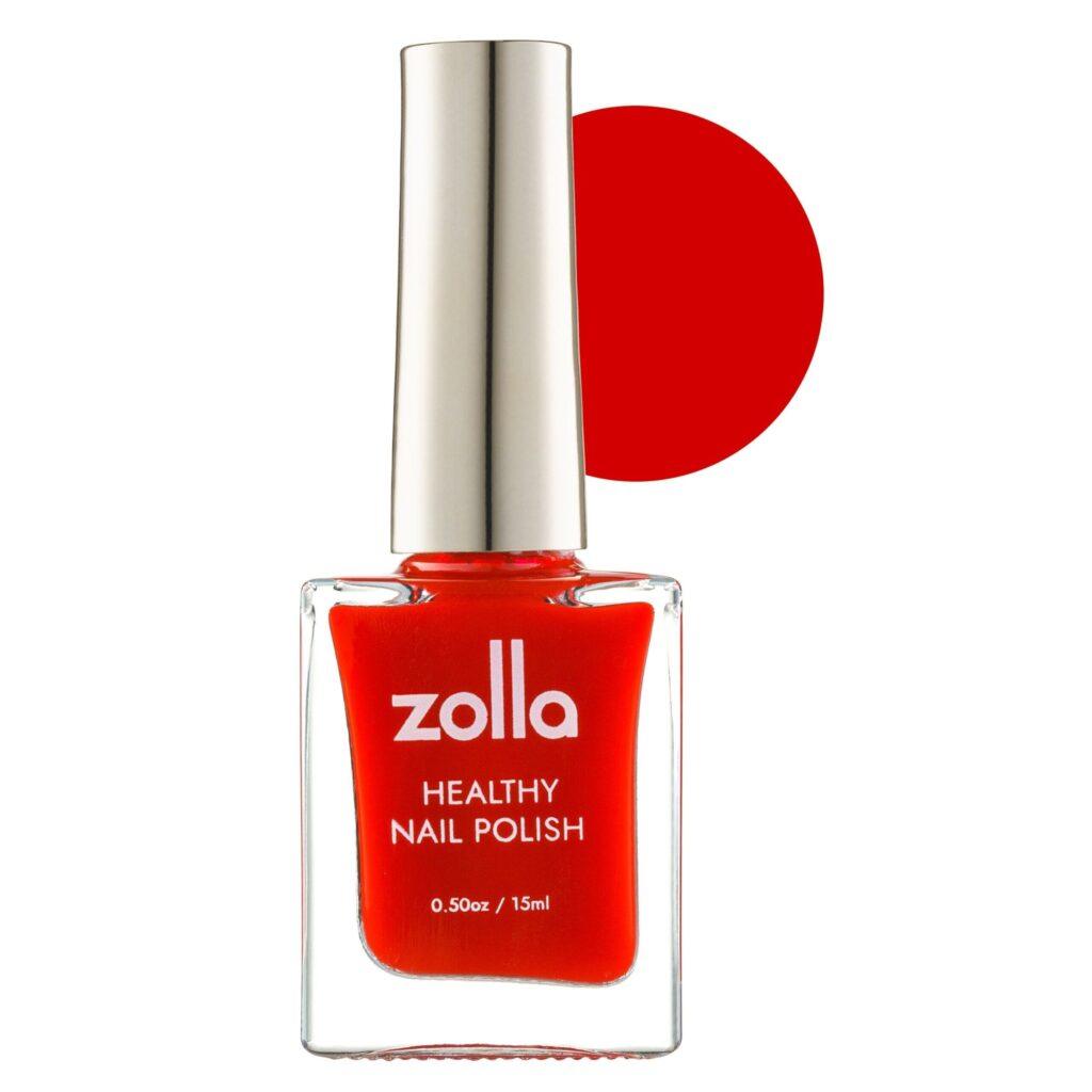 Esmalte de uñas rojo Ferrari Zolla 15 ml para manicura y pedicura