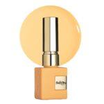 Esmalte semipermanente NailsUp amarillo pastel suave con acabado elegante y cobertura uniforme.