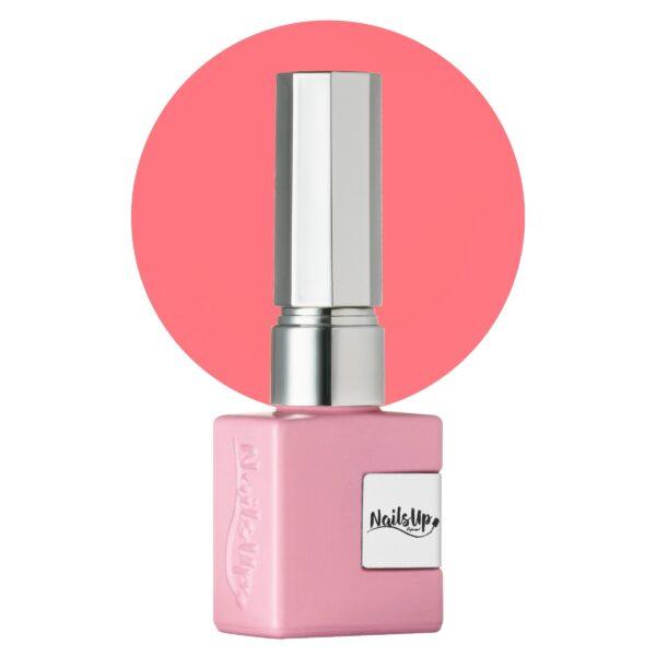 Esmalte semipermanente NailsUp rosa pastel suave con acabado elegante y cobertura uniforme.