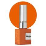 Esmalte semipermanente NailsUp naranja mandarina con acabado cálido y alta pigmentación.