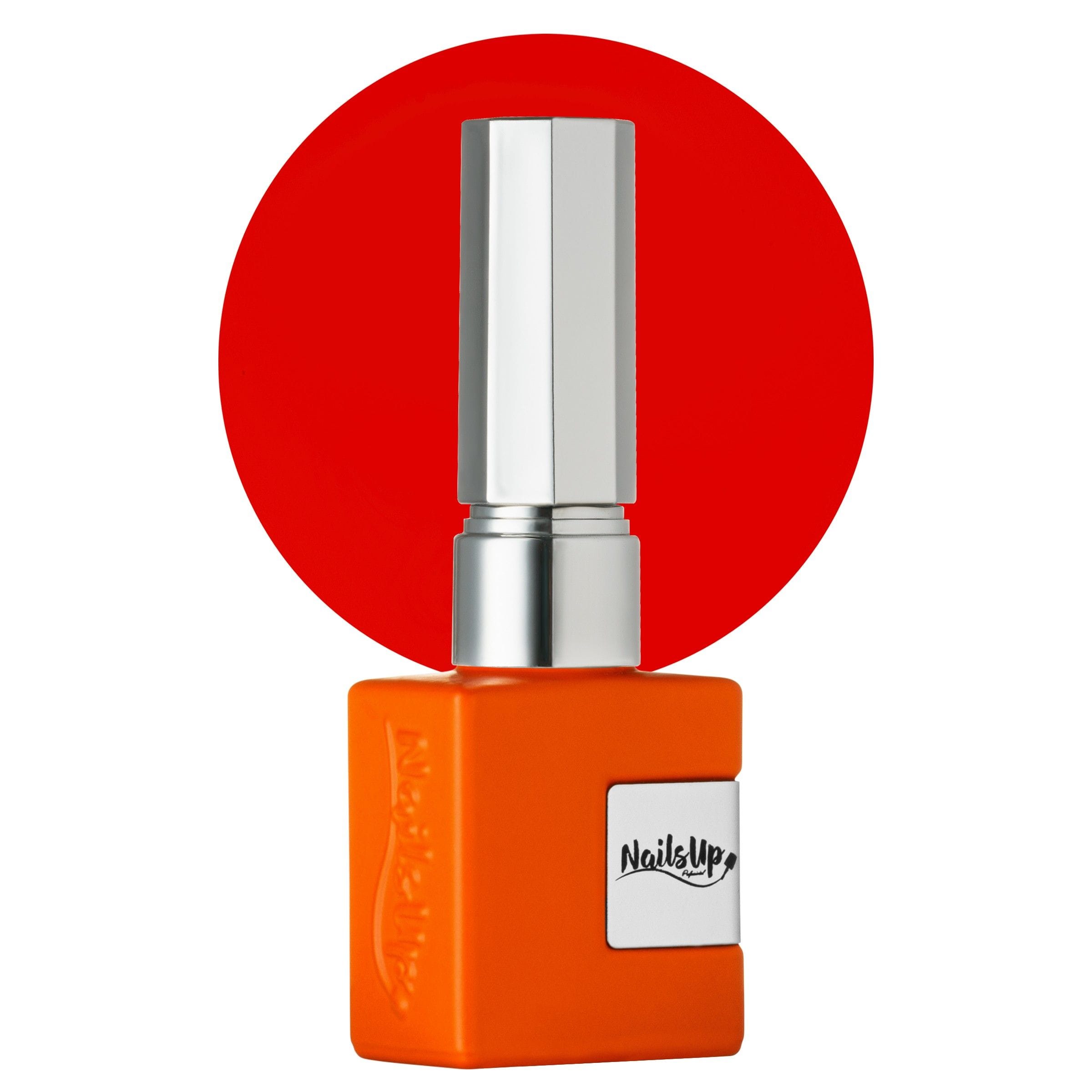Esmalte Semipermanente NailsUp Naranja Neón – Color Fluor Intenso 8 ml Esmalte semipermanente NailsUp naranja neón fluor con acabado vibrante y alta pigmentación.