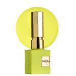 Esmalte semipermanente NailsUp amarillo lima neón con acabado vibrante y alta cobertura.