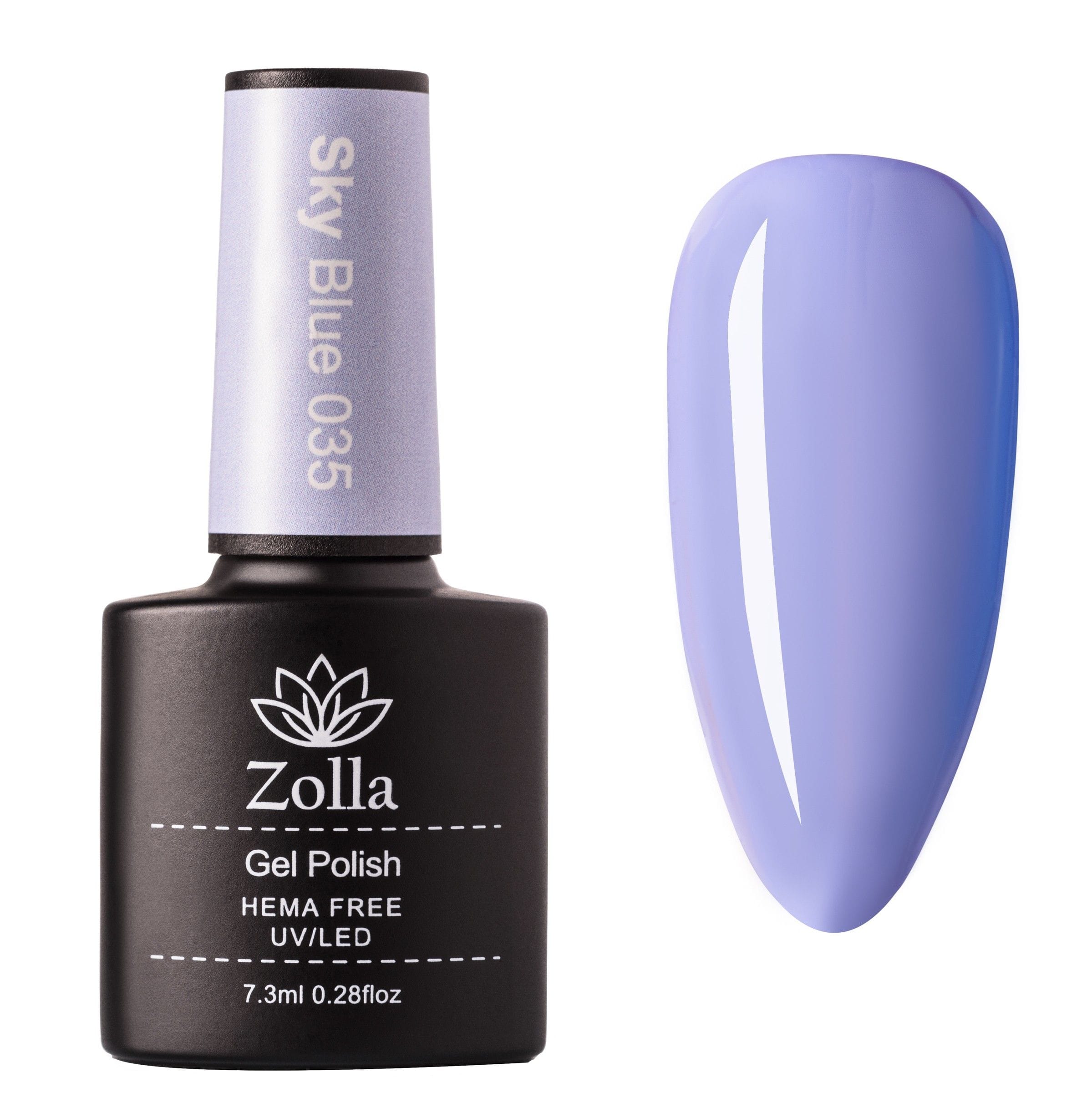 Esmalte de uñas semipermanente Zolla Hema Sin Sky Blue 035 - 7,3 ml Esmalte de uñas semipermanente Zolla Hema Sin Sky Blue 035 - 7,3 ml - Imagen 1