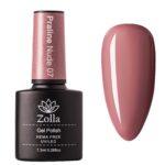 Esmalte de uñas semipermanente Zolla Sin Hema  Praline Nude 07 - 7,3 ml