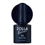 Esmalte de uñas semipermanente Zolla Velvet Sin Hema  49