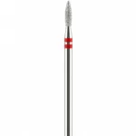 fresa llama roja 2.1mm NailsUp grano fino limpieza cutícula manicura profesional