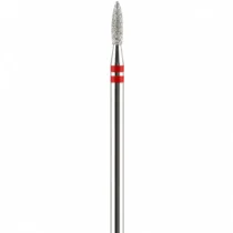 fresa llama roja 2.1mm NailsUp grano fino limpieza cutícula manicura profesional