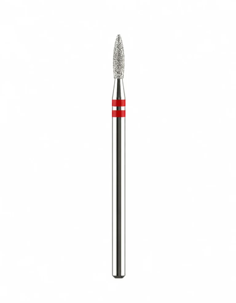fresa llama roja 2.1mm NailsUp grano fino limpieza cutícula manicura profesional