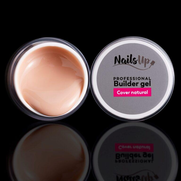 gel UV NailsUp Cover Dark Nude 15g nude oscuro autonivelante construcción uñas