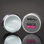 Gel UV Autonivelante de NailsUp - Milky White 15g