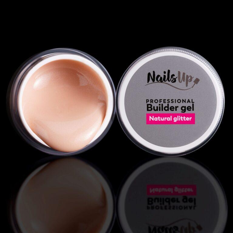 gel UV NailsUp Cover Natural 15g nude claro autonivelante cobertura uñas