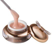 gel UV B04 rosa empolvado 50g autonivelante construcción uñas elegante