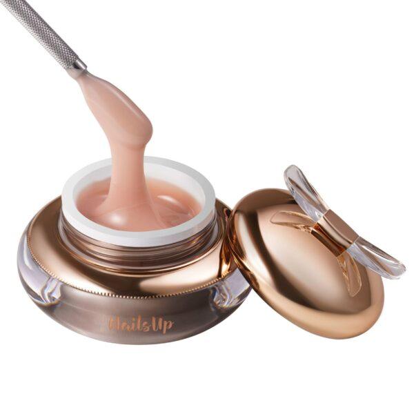 Gel UV Construcción Uñas Autonivelante B04 Rosa Empolvado 50g