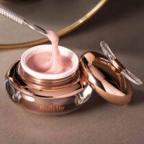 Gel UV NailsUp Jelly 15g 04 Elegant Nude para construcción y extensión de uñas con acabado profesional y sofisticado.