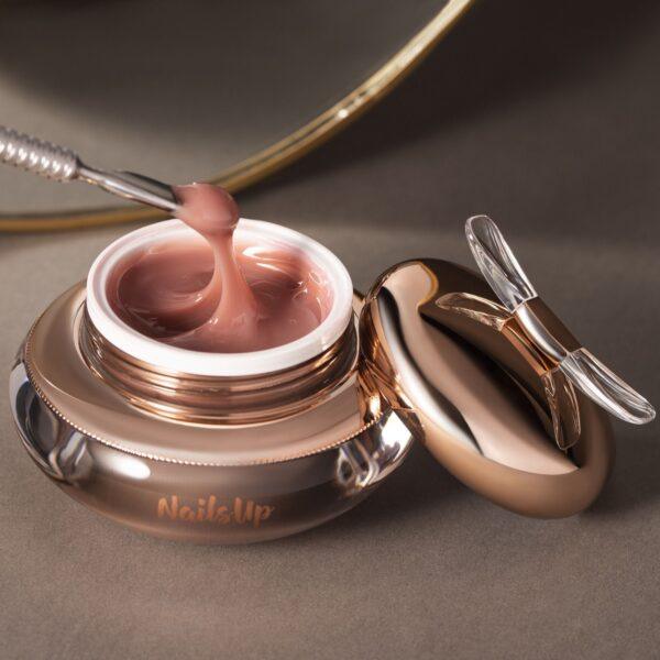 Gel UV Construcción Uñas NailsUp,Jelly 50g - 09 Nude Rosado