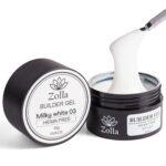 Gel UV Sin Hema de Zolla, Milky White 50g, 03