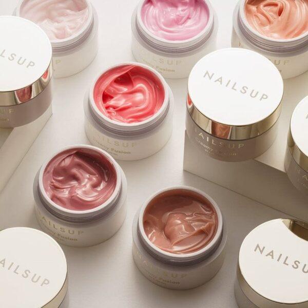 Gel UV/LED Fusión Cremosa de NailsUp, 15g - 01 Transparente