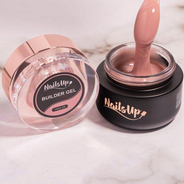 Gel Construcción para Uñas Autonivelante de NailsUp 30g - 23