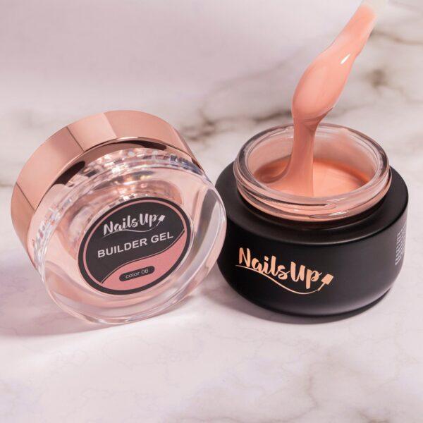 Gel Construcción para Uñas Autonivelante de NailsUp 50g - 06