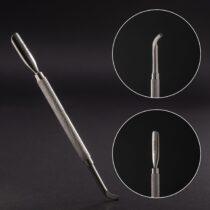 herramienta uñas NailsUp MC707 doble cabeza acero inoxidable empujador cutícula