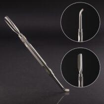 herramienta uñas NailsUp MC706 doble cabeza acero inoxidable empujador cutícula