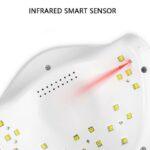 sensor infrarrojo lámpara uñas NailsUp activación automática LED UV