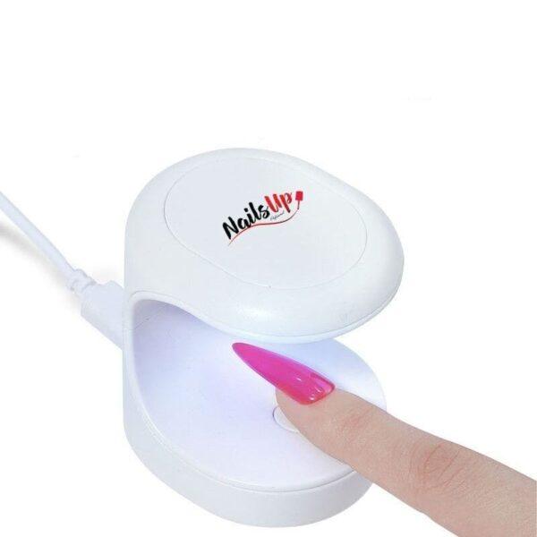 lámpara uñas NailsUp 16W USB mini LED UV secado gel portátil