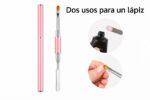 Pincel doble de poligel rosa de NailsUp - Imagen 2