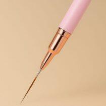 pincel liner uñas 12 mm NailsUp rosa claro nail art líneas finas precisión