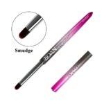 Pincel para uñas de gel difuminado en rosa metálico de NailsUp