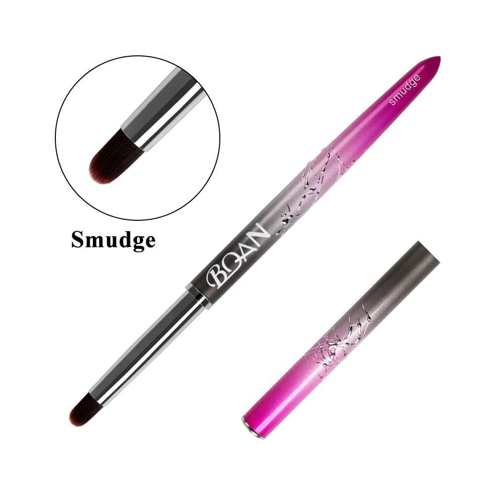 Pincel uñas difuminado NailsUp rosa metálico nail art degradado profesional pincel difuminado uñas NailsUp rosa metalico efecto ombre degradado nail art