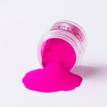pigmento uñas fucsia neon polvo fino nail art efecto intenso
