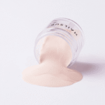 Pigmento uñas beige nude polvo nail art efecto natural elegante