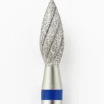 Punta de fresa NailsUp Cónica Under Refill Azul 2,3 mm Cooling Bit