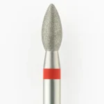 Punta de fresa NailsUp Llama para cutículas Rojo 2,3 mm