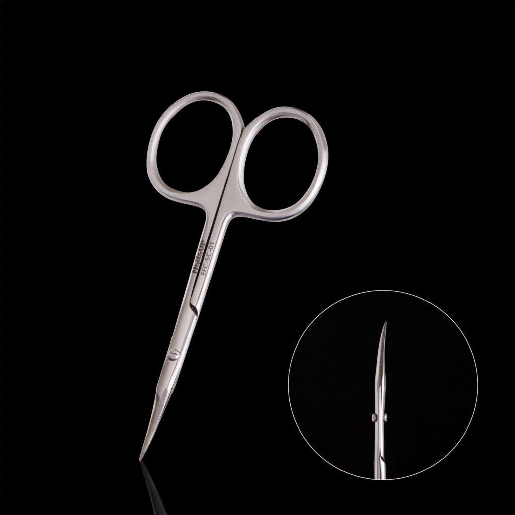 tijeras cutícula NailsUp EFC SC-01 manicura profesional filo fino acero inoxidable