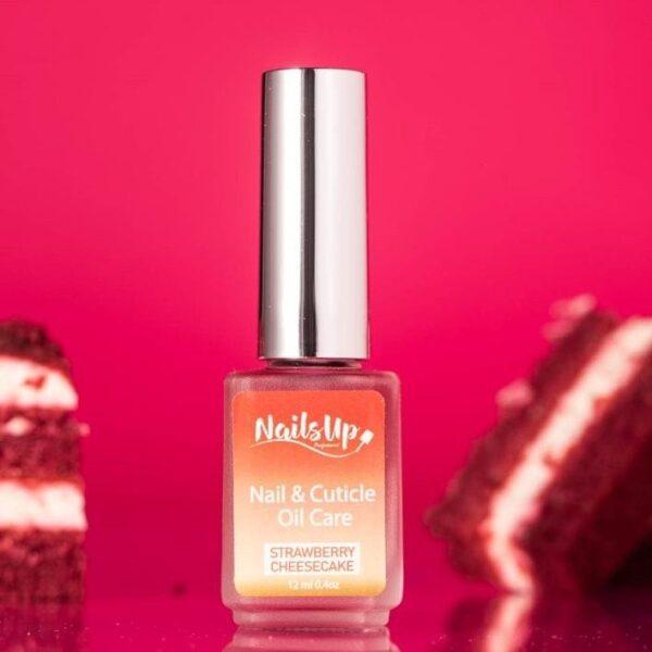aceite cutículas NailsUp strawberry cheesecake 12ml hidratante uñas
