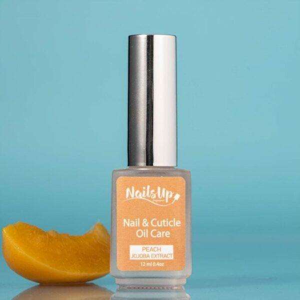 aceite cutículas NailsUp jojoba melocotón 12ml nutrición suavidad uñas