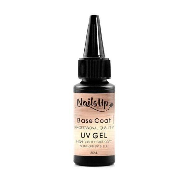 base coat UV gel NailsUp preparar uñas adherencia gel profesional