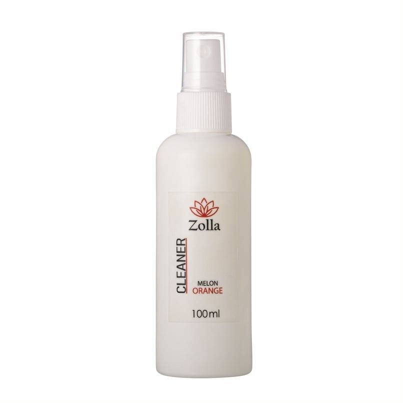 Limpiador de uñas Zolla spray melón 100ml desengrasante profesional cleanser uñas Zolla spray melón 100ml limpiar preparar manicura