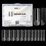 tips uñas NailsUp slim square 120 unidades reutilizable extensión uñas
