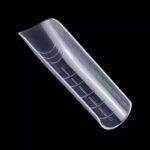 tip uñas NailsUp reutilizable transparente con líneas guía construcción