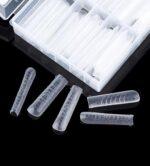 tips uñas NailsUp reutilizables con caja organizadora diferentes tamaños