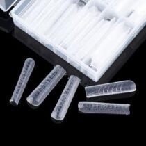 tips uñas NailsUp reutilizables con caja organizadora diferentes tamaños